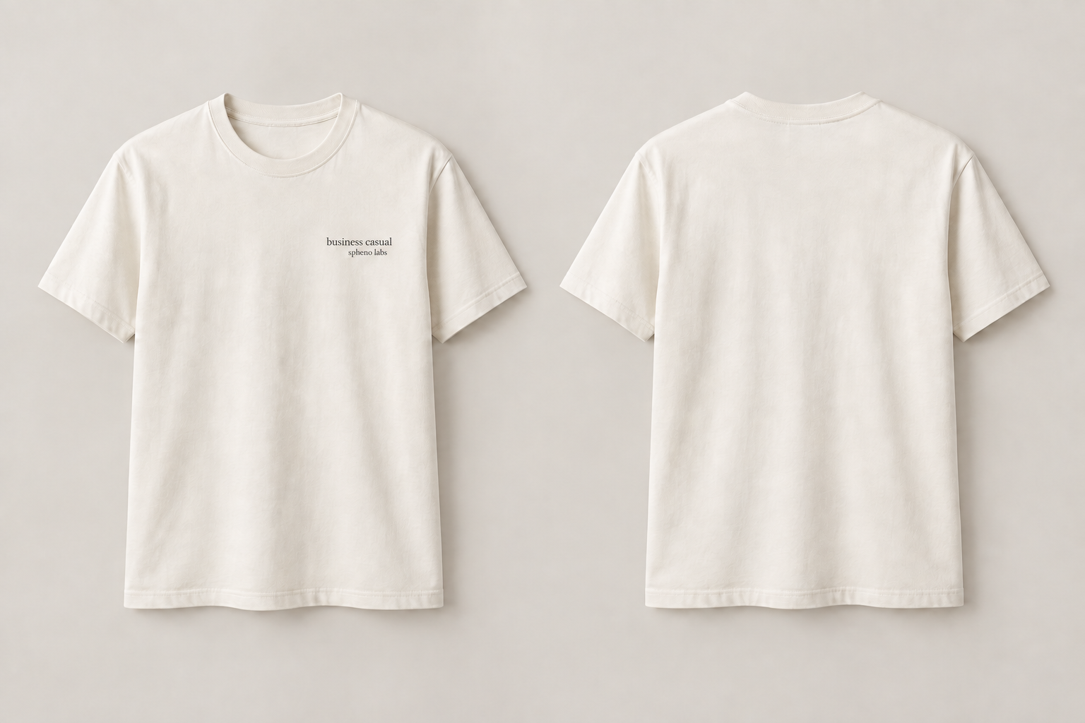 AI-generated front and back concept views of The Liquidity Event