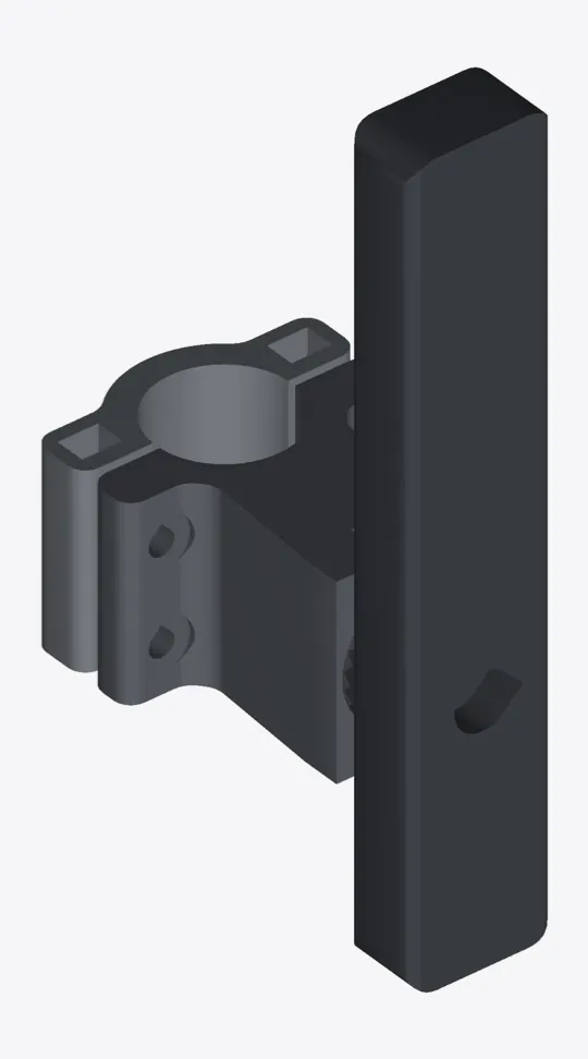 Render of the first strap anchor